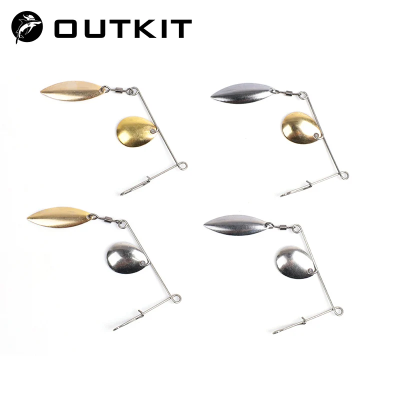Fishing Lure Buzzbait - OUTKIT 5 шт. 2,5 г Спиннер