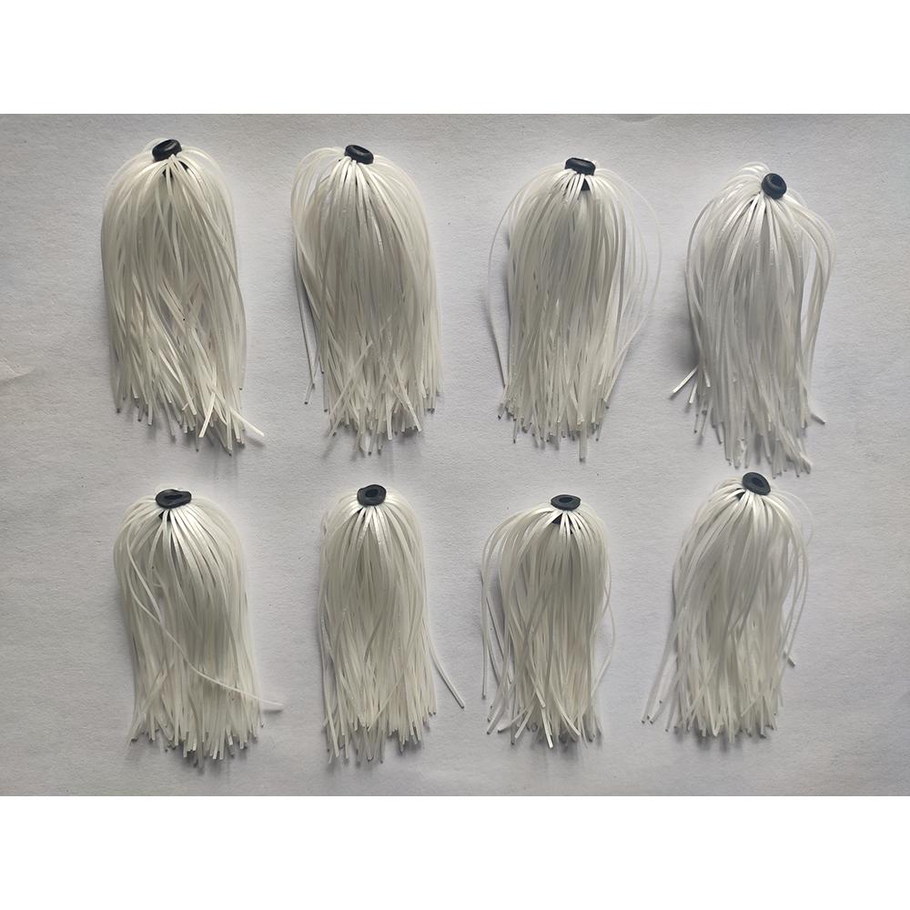 Fishing Lure Buzzbait - 8 упаковок, 50 штук силиконовых юбок