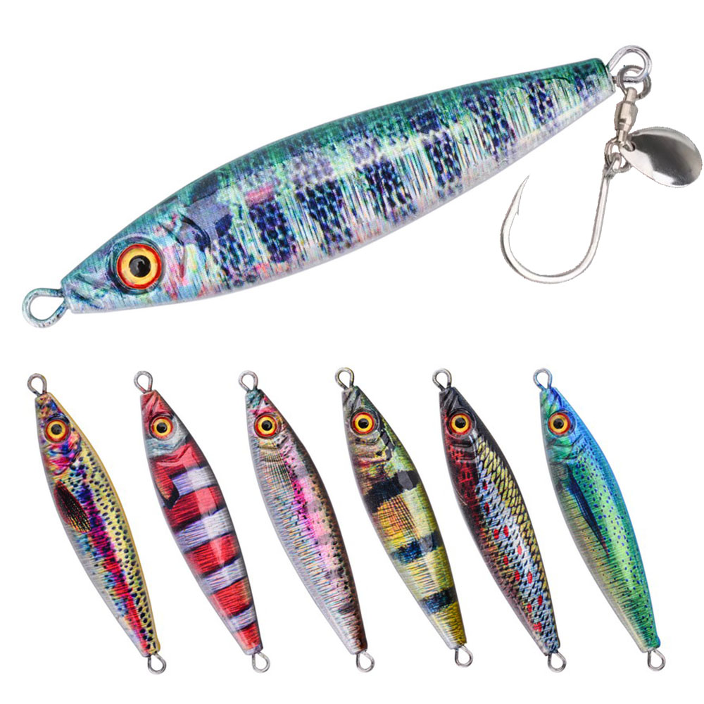 Fishing Lure Buzzbait - Металлическая приманка-джиг с вращающимся лепестком для