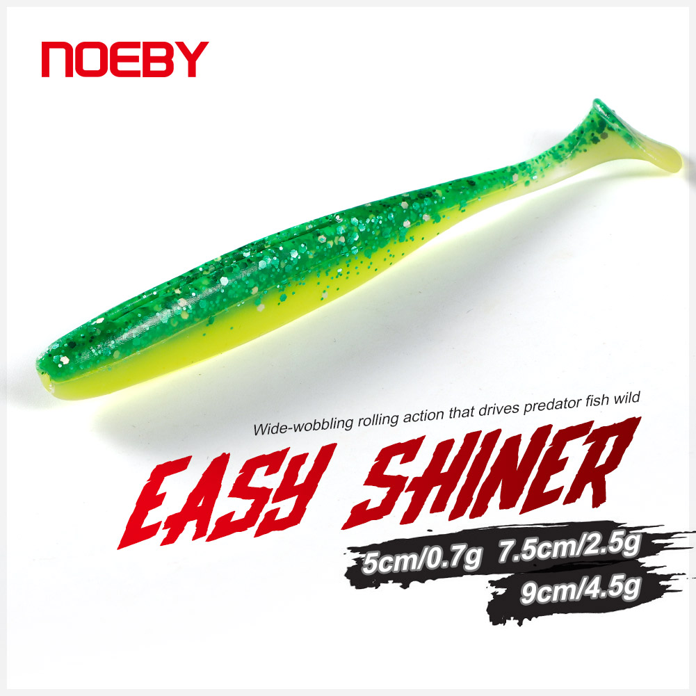 Noeby Easy Shiner, силиконовая – обзор и цена Fishing Lure Soft Plastic