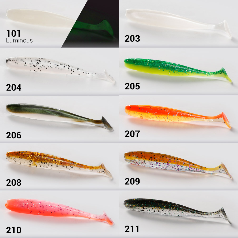 Noeby Easy Shiner, силиконовая – обзор и цена Fishing Lure Soft Plastic