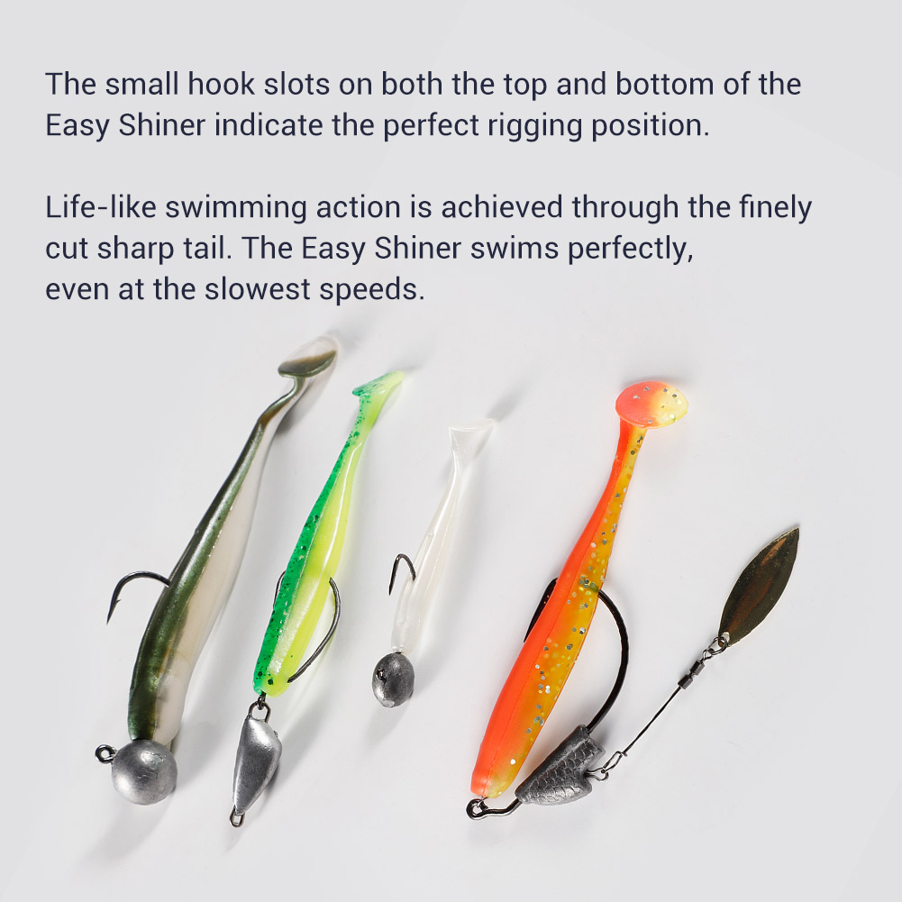 Noeby Easy Shiner, силиконовая – обзор и цена Fishing Lure Soft Plastic