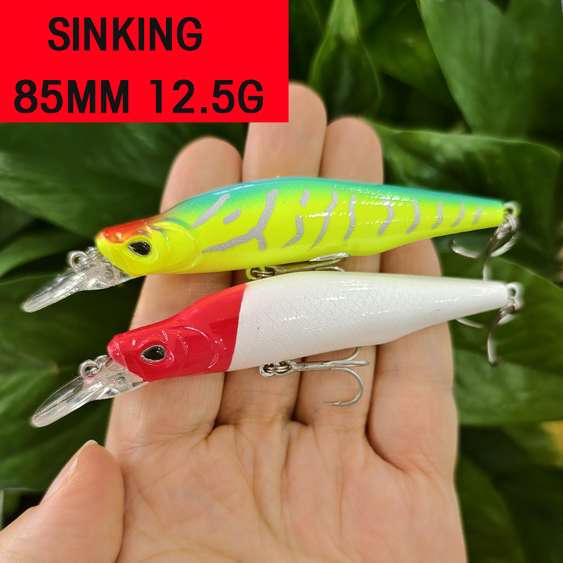 Тонущие приманки-минноу 85 мм  – обзор и цена Fishing Lure Jerkbait
