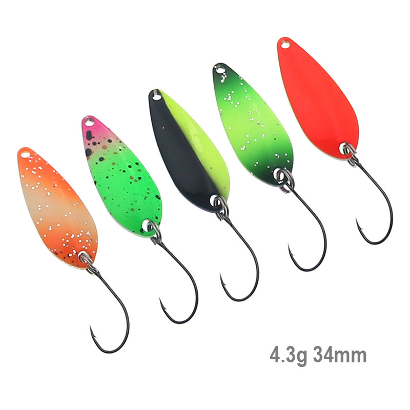 Рыболовная ложка 4,3 г 34 мм У – обзор и цена Fishing Lure Spoon