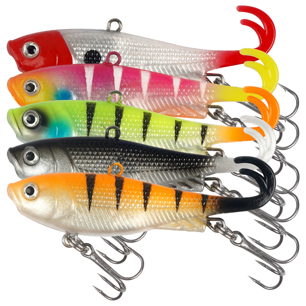 5 шт. предварительно оснащенны – обзор и цена Fishing Lure Spinnerbait