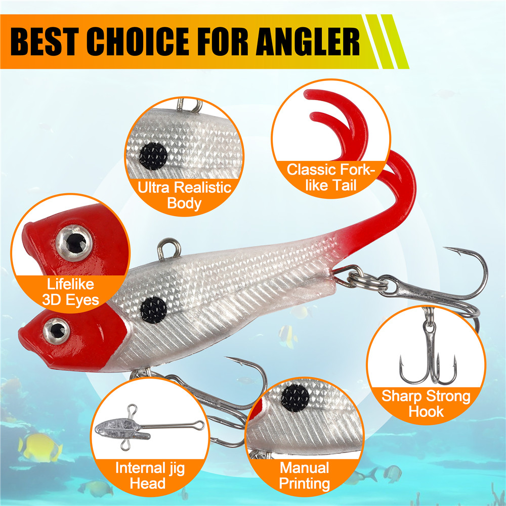 5 шт. предварительно оснащенны – обзор и цена Fishing Lure Spinnerbait