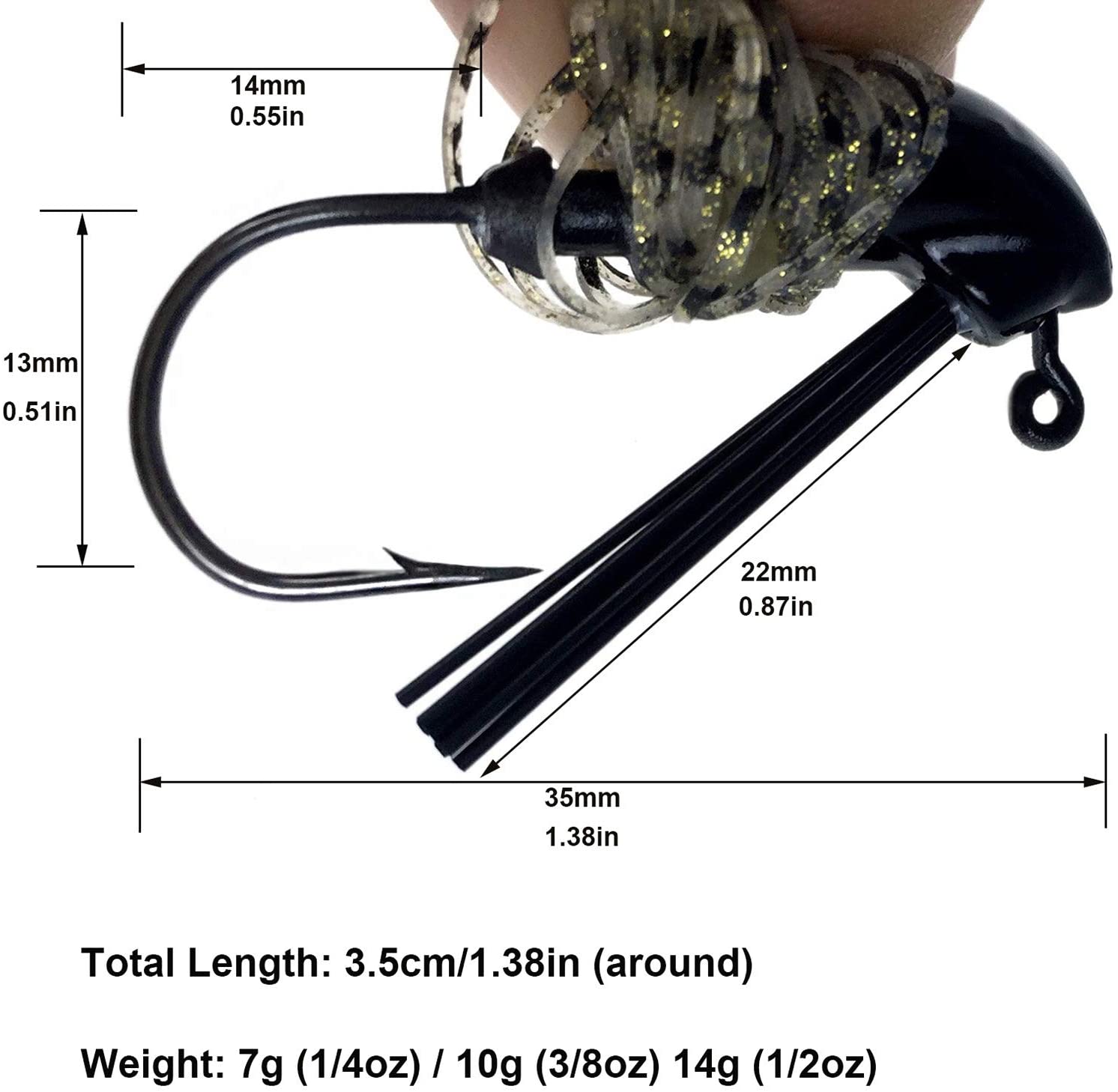 THKFISH 5 шт., джиг-приманки,  – обзор и цена Fishing Lure Buzzbait